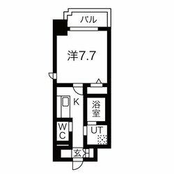 ブルームライフ八田駅前の物件間取画像